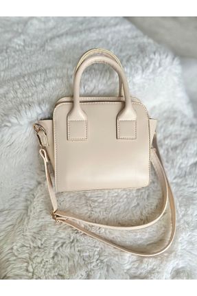 کیف دوشی بژ زنانه چرم مصنوعی shop - کد 924183823