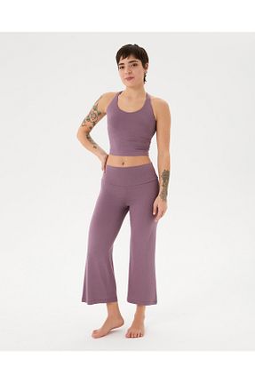 بلوز بنفش زنانه اسلیم فیت Ayma Active - کد 924183137