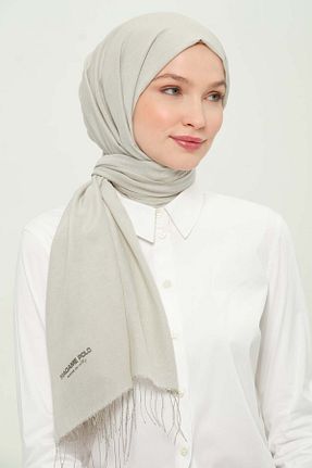 شال فیروزه ای زنانه Madame Polo - کد 924183749