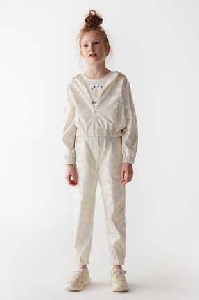 ست بالاتنه و پائین تنه نباتی بچه گانه بافتنی Nk Kids - کد 814370307
