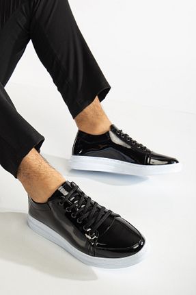 کفش اسنیکر آبی مردانه چرم مصنوعی Zegeshoes - کد 924183019