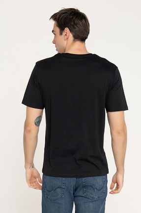 پولوشرت مشکی مردانه %100 پنبه Jack & Jones - کد 924183901