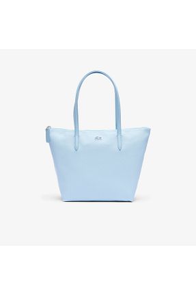 کیف دوشی آبی زنانه چرم مصنوعی Lacoste - کد 924200669