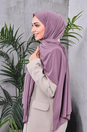 شال صورتی زنانه کرپ Golden Rose - کد 924212101