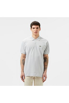 پولوشرت طوسی مردانه پنبه ای Lacoste - کد 924198958