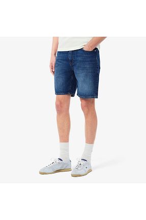 شلوارک و برمودا آبی مردانه رگولار Lacoste - کد 924216628