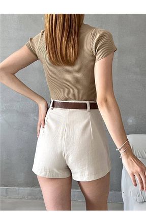 بلوز بژ زنانه ساده WOMAN VISION - کد 924211678