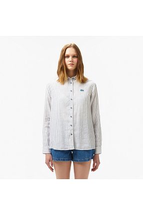 پیراهن آبی زنانه رگولار Lacoste - کد 924214461