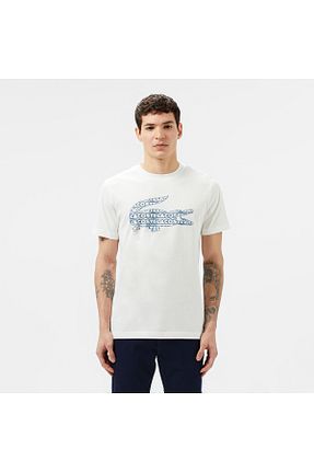 تیشرت سفید مردانه رگولار Lacoste - کد 924218072