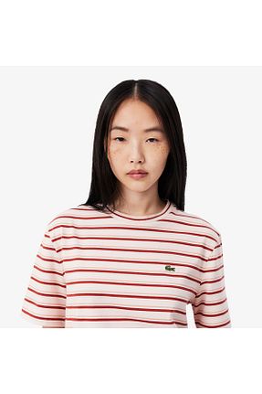 تیشرت بژ زنانه رگولار Lacoste - کد 924216749
