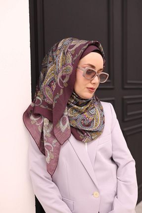 شال بنفش زنانه پلی استر Silk Home - کد 924209533