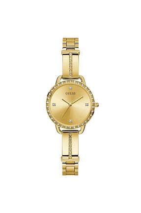 ساعت مچی طلائی زنانه 31-35 میلی متر Guess - کد 34642402