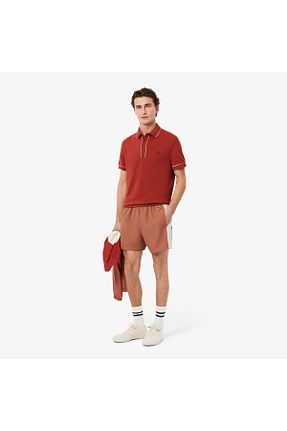 شلوارک و برمودا نارنجی مردانه رگولار Lacoste - کد 942209395