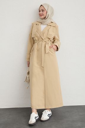 ترنچکت بژ زنانه InStyle - کد 924223811