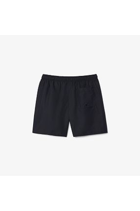 شلوارک ساحلی مشکی مردانه بافتنی Lacoste - کد 925293885