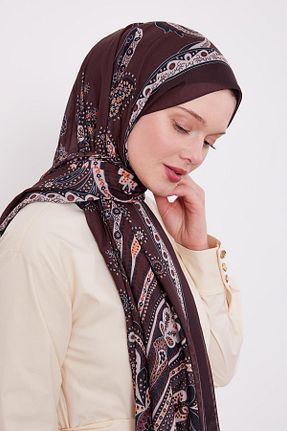 شال قهوه ای زنانه Levidor - کد 924219810