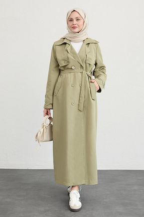 ترنچکت سبز زنانه InStyle - کد 924223203