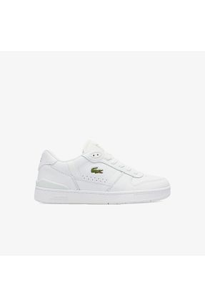 کفش اسنیکر سفید مردانه بند دار Lacoste - کد 924220755