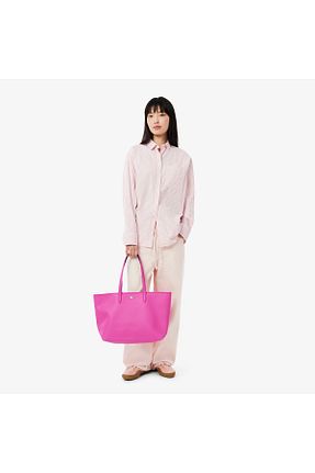 کیف دوشی مشکی زنانه چرم مصنوعی Lacoste - کد 924200708