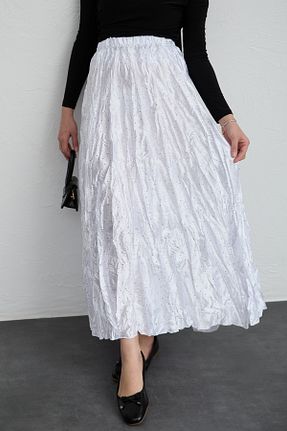 دامن حجاب سفید زنانه رگولار InStyle - کد 924223997