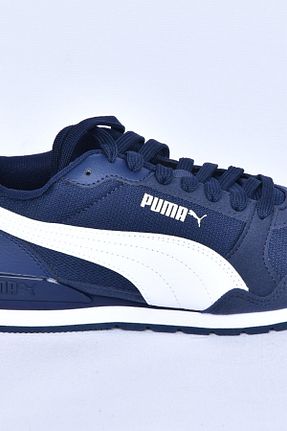 کفش اسنیکر سرمه ای مردانه بند دار Puma - کد 747312039