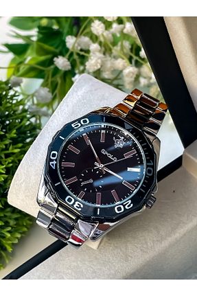 ساعت مچی مشکی مردانه 41-45 میلی متر S.POLO - کد 685333105