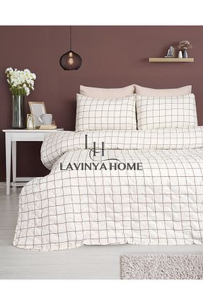 ست پیکه سایز بزرگ بژ 220 x 230 Lavinya Home Denizli - کد 924232958