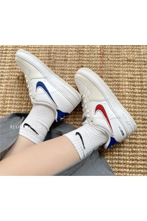 کفش اسنیکر سفید زنانه بند دار Nike - کد 924670301