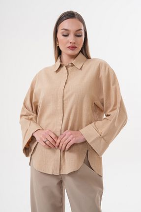 پیراهن بژ زنانه رگولار Catto Peak - کد 924256749