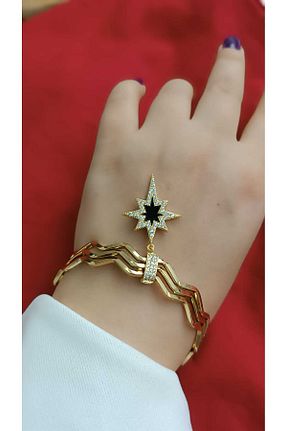 دستبند استیل (فولاد) زرد بچه گانه استیل (فولاد) shop - کد 881458667