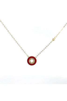 گردنبند نقره طلائی زنانه 925 عیار SÜKSE JEWELRY - کد 827044299