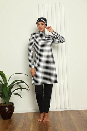 ست لباس راحتی مشکی زنانه طرح دار modaserdem - کد 904153836