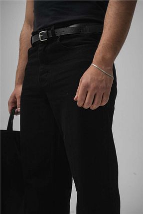 شلوار جین مشکی مردانه رگولار OUTFİT MAN - کد 924264880