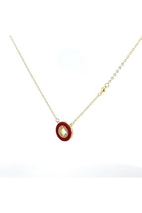 گردنبند نقره طلائی زنانه 925 عیار SÜKSE JEWELRY - کد 827044299