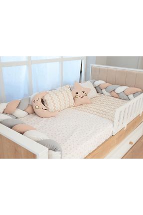ست لحاف و روکش لحاف و روکش بالش کودک و نوزاد بژ پنبه ای miracool - کد 921780186