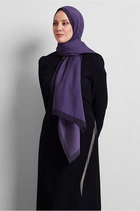 شال بنفش زنانه پلی استر Alvina - کد 924281273