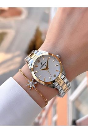 ساعت مچی طوسی زنانه 31-35 میلی متر Daniel Klein - کد 879018157