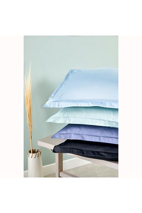 روکش بالش سرمه ای پنبه ای Linens - کد 234031520