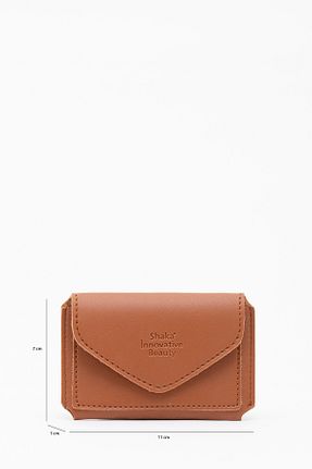 کیف پول قهوه ای مردانه ابعاد کوچک Shaka - کد 817902415