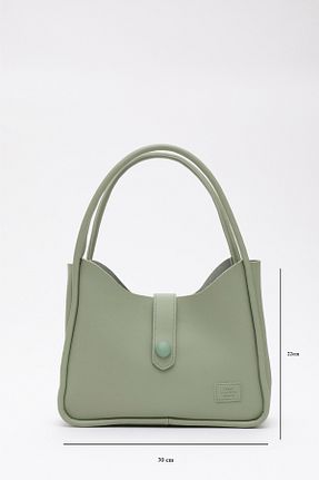 کیف دوشی سبز زنانه چرم مصنوعی Shaka - کد 792877740