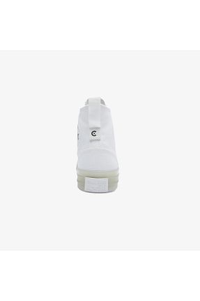 کفش اسنیکر سفید زنانه بند دار Converse - کد 865351587