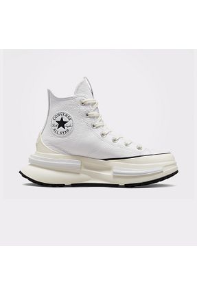 کفش اسنیکر سفید زنانه چرم اصل Converse - کد 865350218