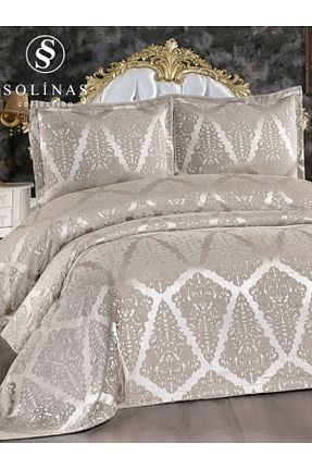 روتختی دونفره قهوه ای پلی استر Solinas Collection - کد 667330415