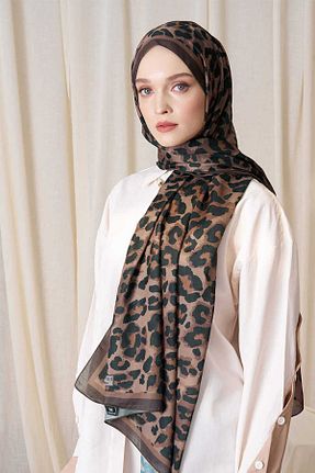 شال قهوه ای زنانه Madame Polo - کد 924313080