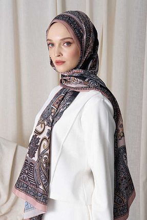 شال بژ زنانه پنبه ای Madame Polo - کد 924315455