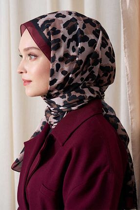 شال زرشکی زنانه Madame Polo - کد 924313118