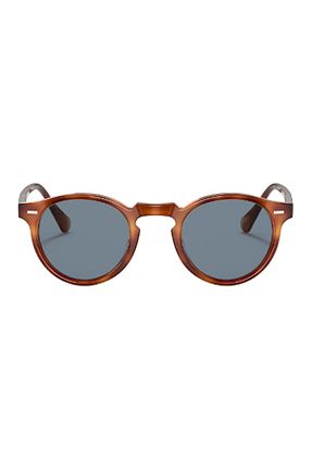 عینک آفتابی قهوه ای مردانه UV400 Oliver Peoples - کد 806582916