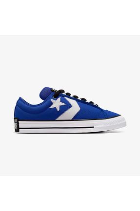 کفش اسنیکر آبی زنانه بند دار Converse - کد 902033792