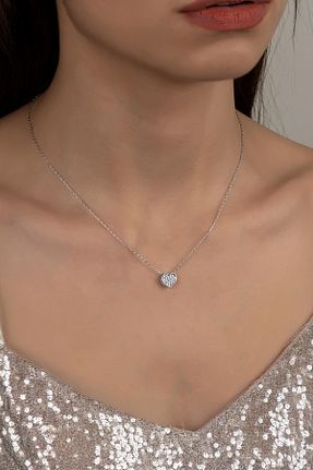 گردنبند نقره زنانه 925 عیار Swarovski - کد 770076984