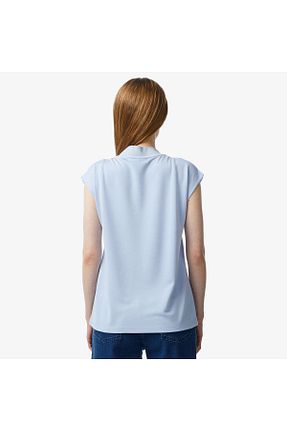 تیشرت آبی زنانه رگولار Lacoste - کد 924319383